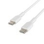 USB-C Cable Belkin CAB003BT1MWH White 1 m by Belkin, USB Cables - Ref: S0460897, Price: 7,43 €, Discount: %