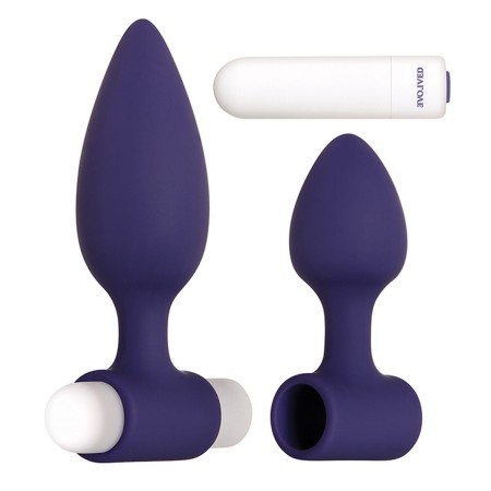 Anal plug Evolved Dynamic Duo Purple | Tienda24 Tienda24.eu