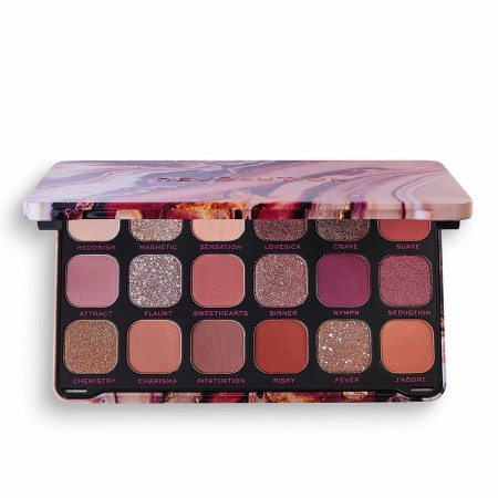 Palette mit Lidschatten Revolution Make Up Forever Flawless Allure 18 Farben von Revolution Make Up, Lidschatten - Ref: S0510...