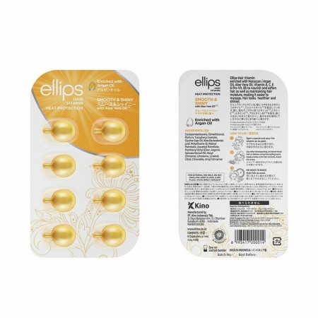 Vitamine Ellips Smooth Shiny Tabletten Mit Thermoschutz Arganöl von Ellips, Haar- und Kopfhautpflege - Ref: S05103676, Preis:...