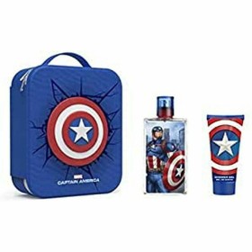 Set de Parfum Enfant Cartoon 1072801 EDT Captain America 2 Pièces 3 Pièces de Cartoon, Enfant - Réf : S05108824, Prix : 19,92...