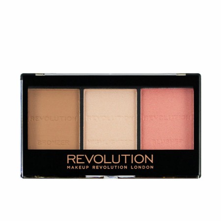 Make-Up Set Revolution Make Up Ultra Sculpt Contour Palette Ultra Fair C01 11 g by Revolution Make Up, Make-up Sets - Ref: S0...