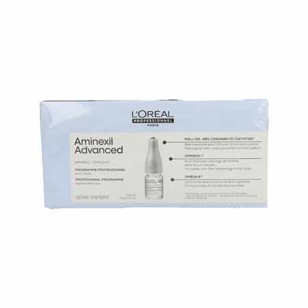 Anti-Hair Loss Treatment L'Oreal Professionnel Paris Aminexil Advanced 6 ml x 10 by L'Oreal Professionnel Paris, Hair Loss Pr...