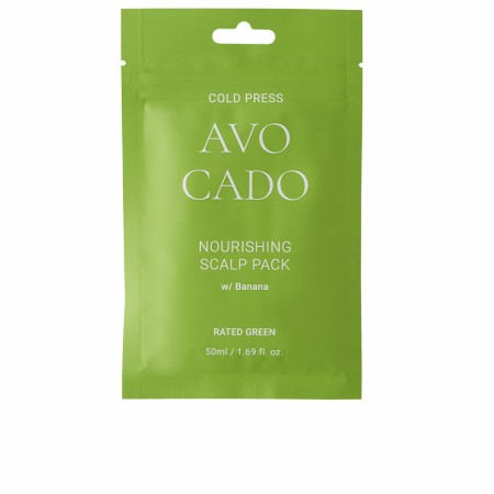 Maschera per Capelli Rated Green Cold Press Avocado 50 ml di Rated Green, Balsami ad azione profonda e trattamenti - Rif: S05...