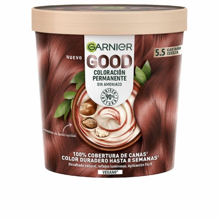 Permanent Dye Garnier Good Cherry Brown Nº 5.5 (1 Unit) by Garnier, Permanent Colour - Ref: S05115916, Price: 12,71 €, Discou...