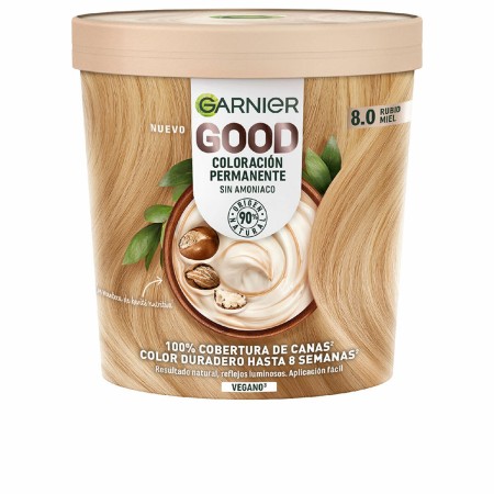 Dauerfärbung Garnier Good Nº 8.0 Blond (1 Stück) von Garnier, Farben - Ref: S05115920, Preis: 12,68 €, Rabatt: %