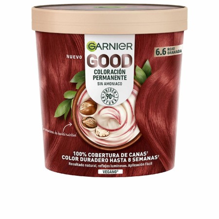 Teinture permanente Garnier Good Nº 6.6 Rouge (1 Unités) de Garnier, Coloration permanente - Réf : S05115925, Prix : 12,61 €,...