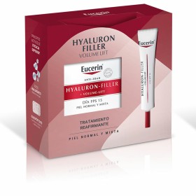 Conjunto de Cosmética Eucerin Hyaluron Filler Lift Día Piel Normal 2 Peças de Eucerin, Conjuntos e Kits de tratamento de pele...