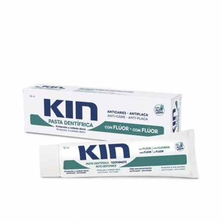 Fluoride toothpaste Kin Kin Pasta Dentífrica 50 ml by Kin, Toothpastes - Ref: S05121092, Price: 3,19 €, Discount: %