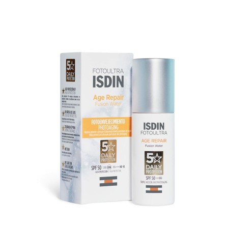 Facial Sun Cream Isdin Fusion Water Magic Glow Spf 50 50 ml by Isdin, Sun filters - Ref: S05123050, Price: 30,23 €, Discount: %