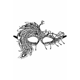 Shhh Augenbinde Maskarade Schwarz von Maskarade, Augenbinden - Ref: M0401934, Preis: 4,55 €, Rabatt: %