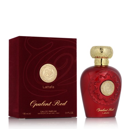 Perfume Unissexo Lattafa OPULENT RED EDP 100 ml de Lattafa, Água fresca - Ref: S05123607, Preço: 18,57 €, Desconto: %