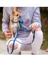 Dog Lead Stitch Grey Blue M | Tienda24 Tienda24.eu