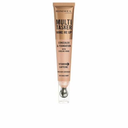 Corretor Facial Rimmel London Multi-Tasker Wake Me Up Rose Ivory 20 ml de Rimmel London, Maquilhagem corretora - Ref: S051273...