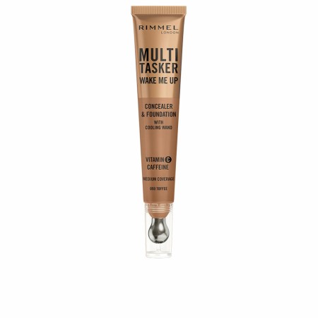 Corretor Facial Rimmel London Multi-Tasker Wake Me Up Toffee 20 ml | Tienda24 - Global Online Shop Tienda24.eu