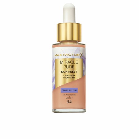 Perfecting Serum Max Factor MIRACLE PURE Nº 40-60 Light 30 ml by Max Factor, Foundations - Ref: S05127359, Price: 14,23 €, Di...