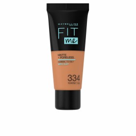 Base per Trucco Fluida Maybelline FIT ME Nº 334 Warm tan 30 ml di Maybelline, Fondotinta - Rif: S05127607, Prezzo: 8,94 €, Sc...