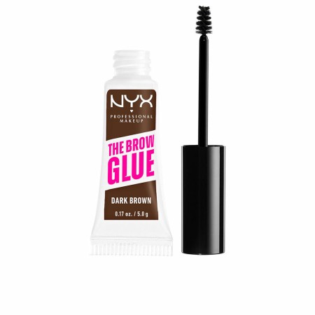 Teinture pour Sourcils NYX THE BROW GLUE Brun foncé 5 g de NYX, Crayons et maquillage pour sourcils - Réf : S05128056, Prix :...