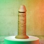 Natürliches Dildo Evolved Silikon Ø 4,8 cm | Tienda24 Tienda24.eu