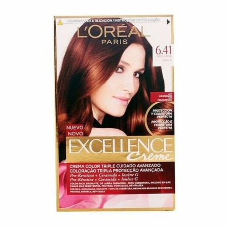 Dauerfärbung Excellence L'Oreal Make Up Excellence Nº 9.0-rubio muy claro Nº 8.0-rubio claro 192 ml von L'Oreal Make Up, Farb...