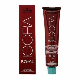 Permanent Dye Igora Royal Schwarzkopf Igora Royal 8-00 Nº 8-00 Nº 9.0-rubio muy claro Nº 8.0-rubio claro 60 ml by Schwarzkopf...