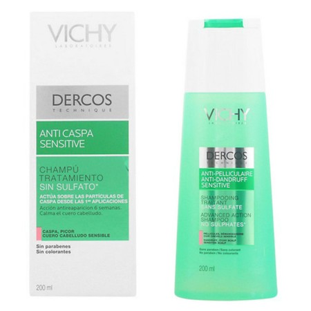 Shampooing antipelliculaire Dercos Vichy (200 m) Cheveux avec pellicules de Vichy, Shampooings - Réf : S0555512, Prix : 16,19...