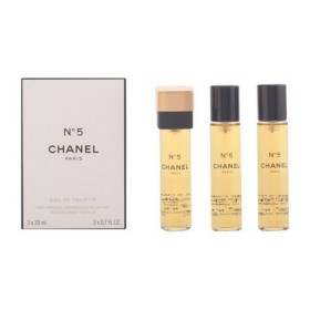 Parfum Femme Nº 5 Recharges Chanel 8009383 EDT 20 ml 60 ml de Chanel, Eau de cologne - Réf : S0557289, Prix : 79,51 €, Remise...