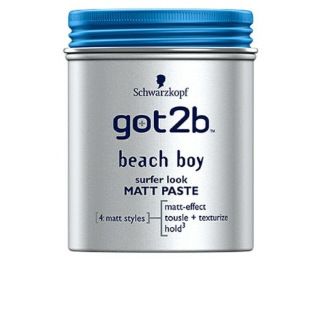 Crème Coiffante Schwarzkopf Got2b Beach Boy Mat (100 ml) | Tienda24 - Global Online Shop Tienda24.eu