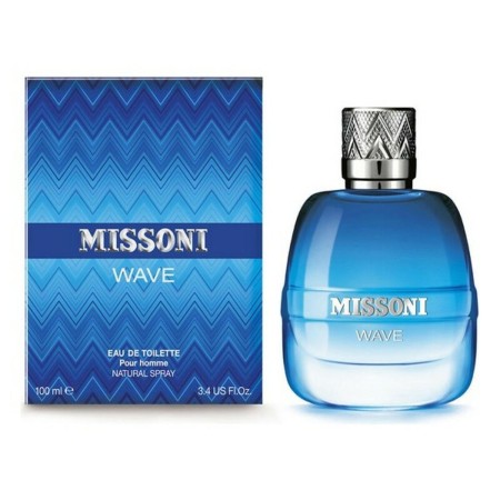 Profumo Uomo Missioni wave Missoni BF-8011003858156_Vendor EDT (100 ml) Wave 100 ml di Missoni, Acqua di Colonia - Rif: S0575...