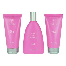 Set de Parfum Femme Pink Aire Sevilla EDT (3 pcs) (3 pcs) de Aire Sevilla, Sets - Réf : S0576898, Prix : 17,04 €, Remise : %