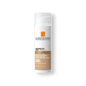 Crème Solaire Avec Couleur La Roche Posay Anthelios Age Correct SPF 50 (50 ml) de La Roche Posay, Filtres solaires - Réf : S0...