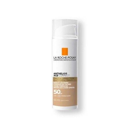 Protezione Solare Colorata La Roche Posay Anthelios Age Correct SPF 50 (50 ml) di La Roche Posay, Filtri solari - Rif: S05837...