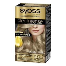 Permanent Dye Syoss Olio Intense Ammonia-free Nº 8,05 Blonde Beige by Syoss, Permanent Colour - Ref: S0585347, Price: 6,36 €,...