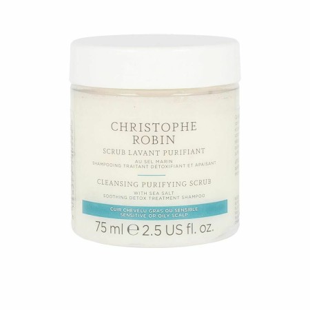 Esfoliante Capilar Christophe Robin Limpador Sal (75 ml) de Christophe Robin, Cuidado do cabelo e do couro cabeludo - Ref: S0...