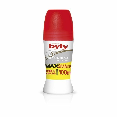 Déodorant Roll-On Byly Sensitive (100 ml) de Byly, Déodorants et anti-transpirants - Réf : S0594544, Prix : 4,30 €, Remise : %