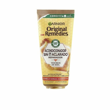 Non-Clarifying Conditioner Garnier Original Remedies Tesoro De Miel Honey Beeswax 200 ml by Garnier, Conditioners - Ref: S059...