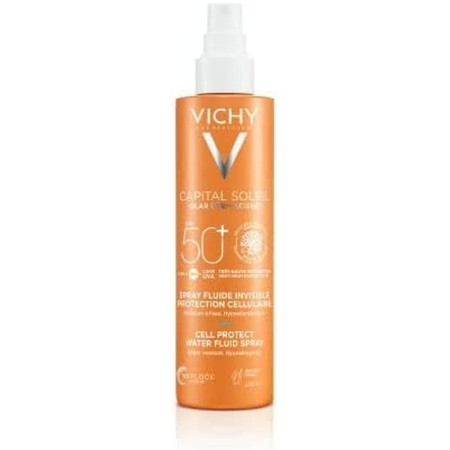 Crème Solaire pour le Corps en Spray Vichy Capital Soleil 200 ml SPF 50+ de Vichy, Filtres solaires - Réf : S0597134, Prix : ...