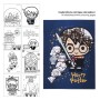 Set de Papelaria Harry Potter Azul 16 Peças de Harry Potter, Conjuntos de material escolar - Ref: S0731996, Preço: 4,74 €, De...