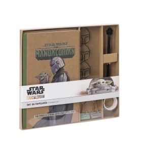 Papierwaren-Set The Mandalorian 10 Stücke grün von The Mandalorian, Schulschreibsets - Ref: S0733569, Preis: 10,24 €, Rabatt: %