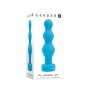 Vibrador Anal Cassini Preto Gender X Azul | Tienda24 Tienda24.eu