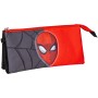 Dreifaches Mehrzweck-Etui Spider-Man Rot Schwarz 22,5 x 2 x 11,5 cm von Spider-Man, Federmäppchen - Ref: S0736709, Preis: 7,6...