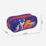 Trousse d'écolier Sonic Violet 22,5 x 8 x 10 cm de Sonic, Trousses - Réf : S0736896, Prix : 7,60 €, Remise : %