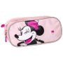 Zweifaches Mehrzweck-Etui Minnie Mouse Rosa 22,5 x 8 x 10 cm von Minnie Mouse, Federmäppchen - Ref: S0736897, Preis: 7,60 €, ...