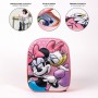 Mochila Escolar Minnie Mouse Cor de Rosa 25 x 31 x 10 cm de Minnie Mouse, Mochilas infantis - Ref: S0736946, Preço: 9,17 €, D...