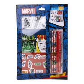 Set de Papelaria The Avengers Azul de The Avengers, Conjuntos de material escolar - Ref: S0737227, Preço: 5,64 €, Desconto: %