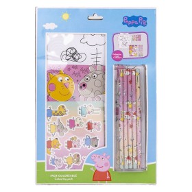 Ensemble de Papeterie Peppa Pig Rose de Peppa Pig, Kits de fournitures scolaires - Réf : S0737232, Prix : 5,64 €, Remise : %