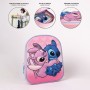 Cartable 3D Stitch Rose 25 x 31 x 10 cm de Stitch, Sacs à dos enfant - Réf : S0737819, Prix : 9,61 €, Remise : %