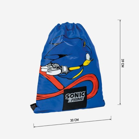 Cartable Sonic Bleu de Sonic, Sacs à dos enfant - Réf : S0740056, Prix : 5,64 €, Remise : %