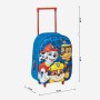 Mochila Escolar com Rodas The Paw Patrol Azul 25 x 31 x 10 cm de The Paw Patrol, Mochilas infantis - Ref: S0740125, Preço: 14...