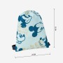 Mochila saco infantil Mickey Mouse Azul 27 x 33 cm de Mickey Mouse, Mochilas infantis - Ref: S0740163, Preço: 5,64 €, Descont...